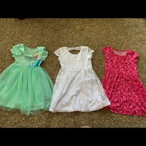 Girls size 6 dresses - bundle of 3